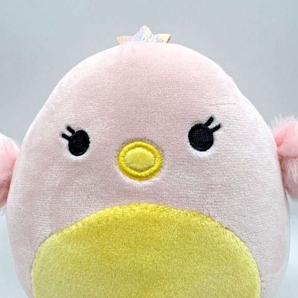 8" inch HARMONY the PINK Chick Squishmallow Plush Kelly Toy - Picture 2 of 7